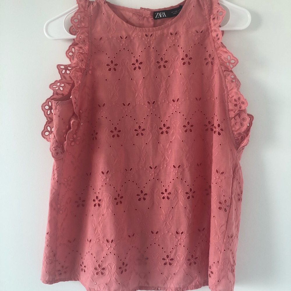 Zara Pink/Salmon Blouse